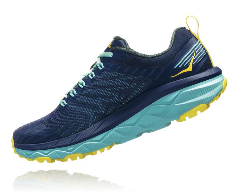 Hoka Australia One One Challenger ATR 5 - Womens Trail Shoes Blue - ACJIM-3654